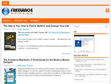 Tablet Screenshot of freelancesphere.com